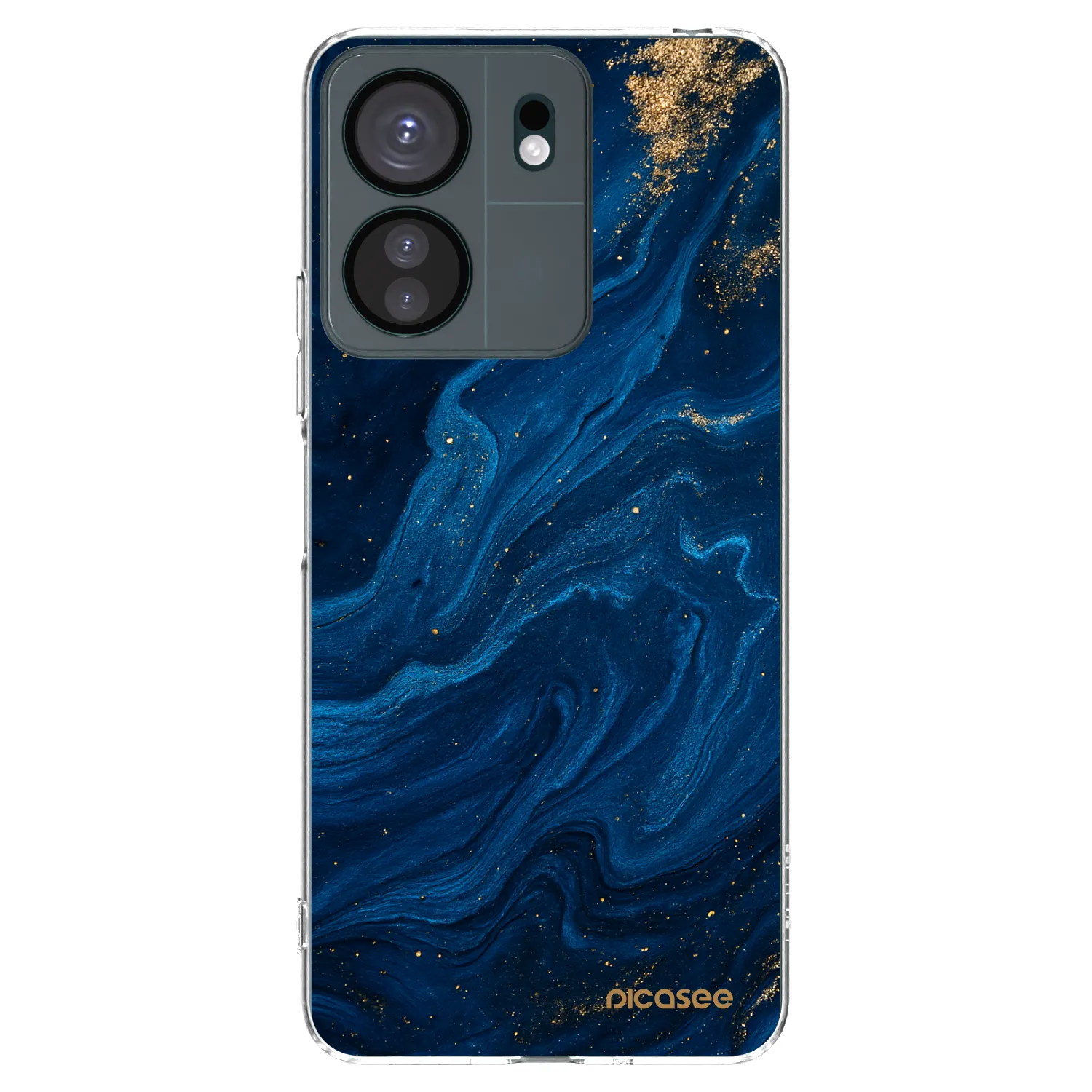 Picasee Xiaomi Redmi 13C 4G Hülle - Transparentes Silikon - Blue