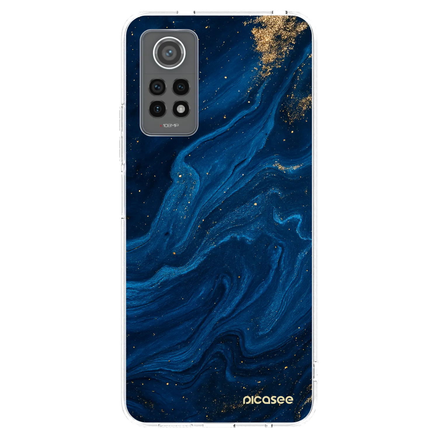 Picasee Xiaomi Redmi Note 12 Pro 4G Hülle - Transparentes Silikon - Blue