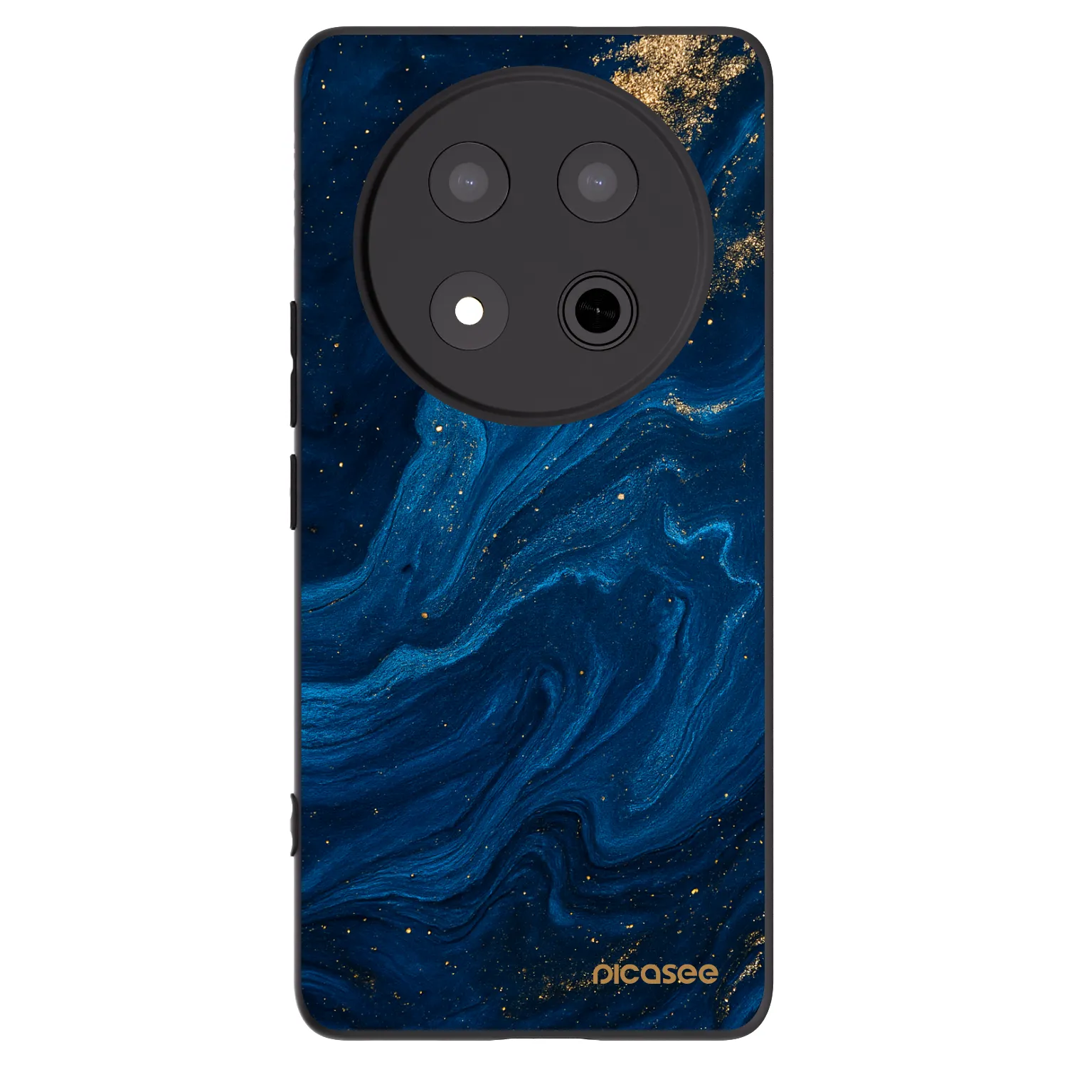 Picasee Honor Magic7 Lite 5G Hülle - Schwarzes Silikon - Blue