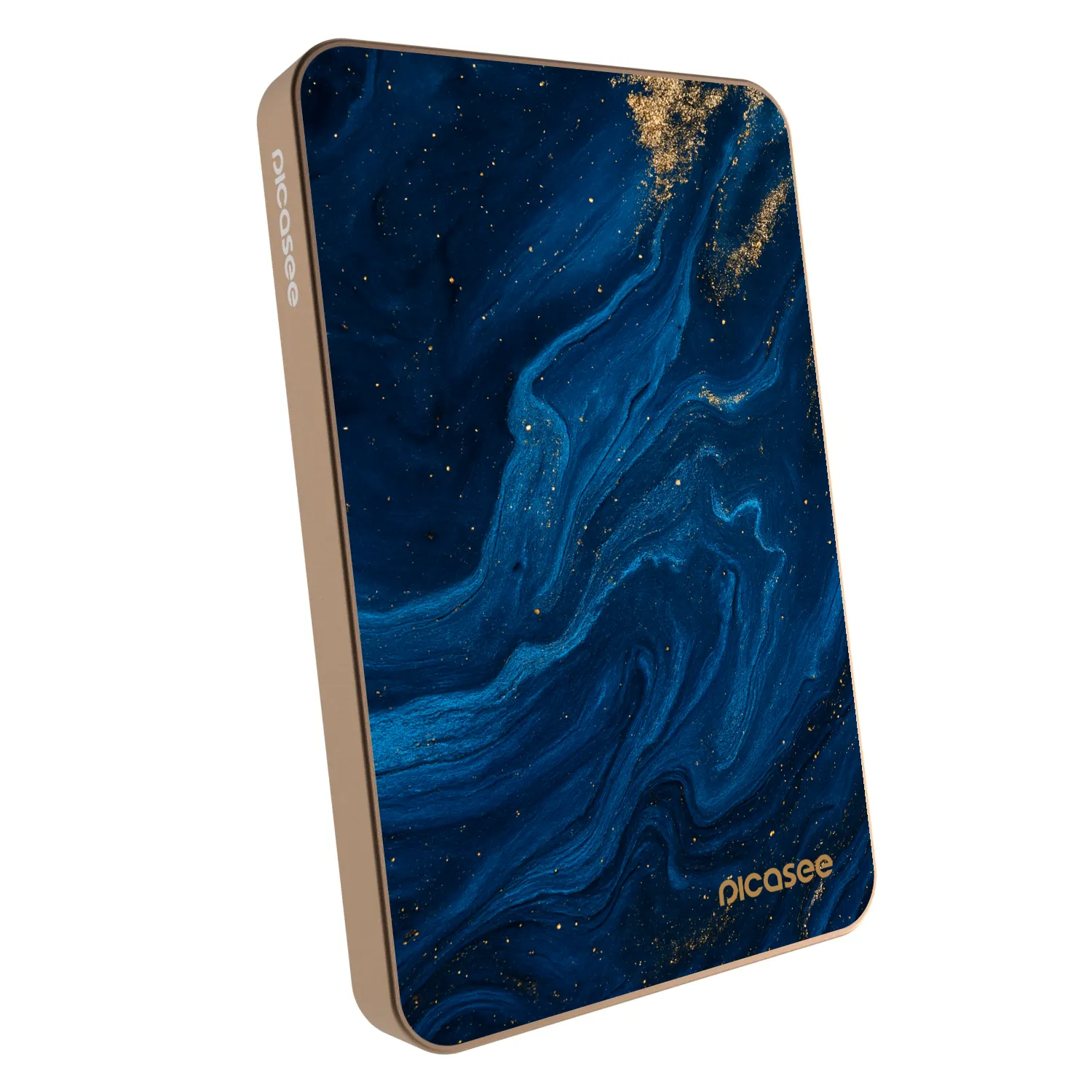 Picasee Powerbank mit MagSafe 5 000 mAh Golden - Blue