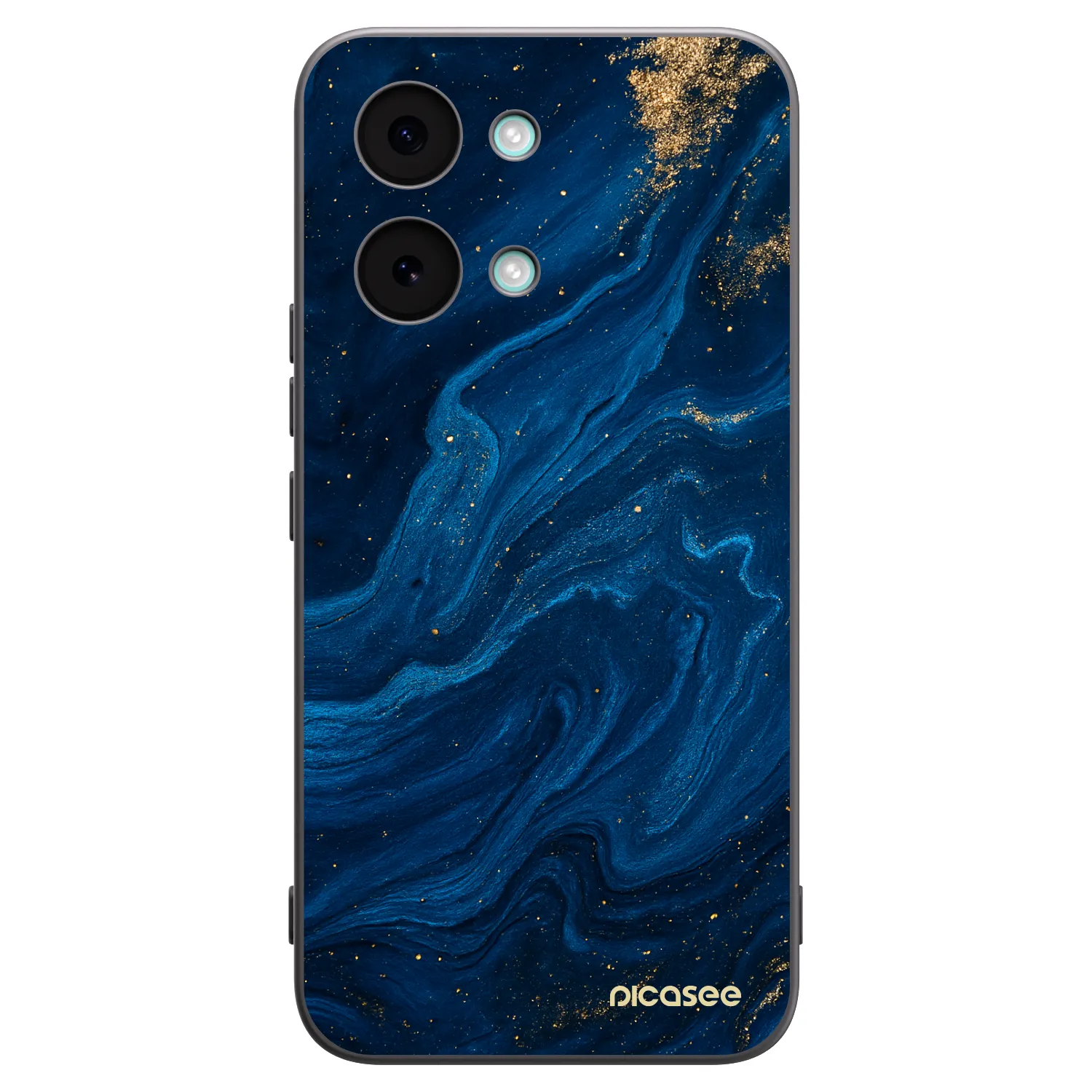 Picasee Xiaomi Poco X8 Pro Max Hülle - Schwarzes Silikon - Blue