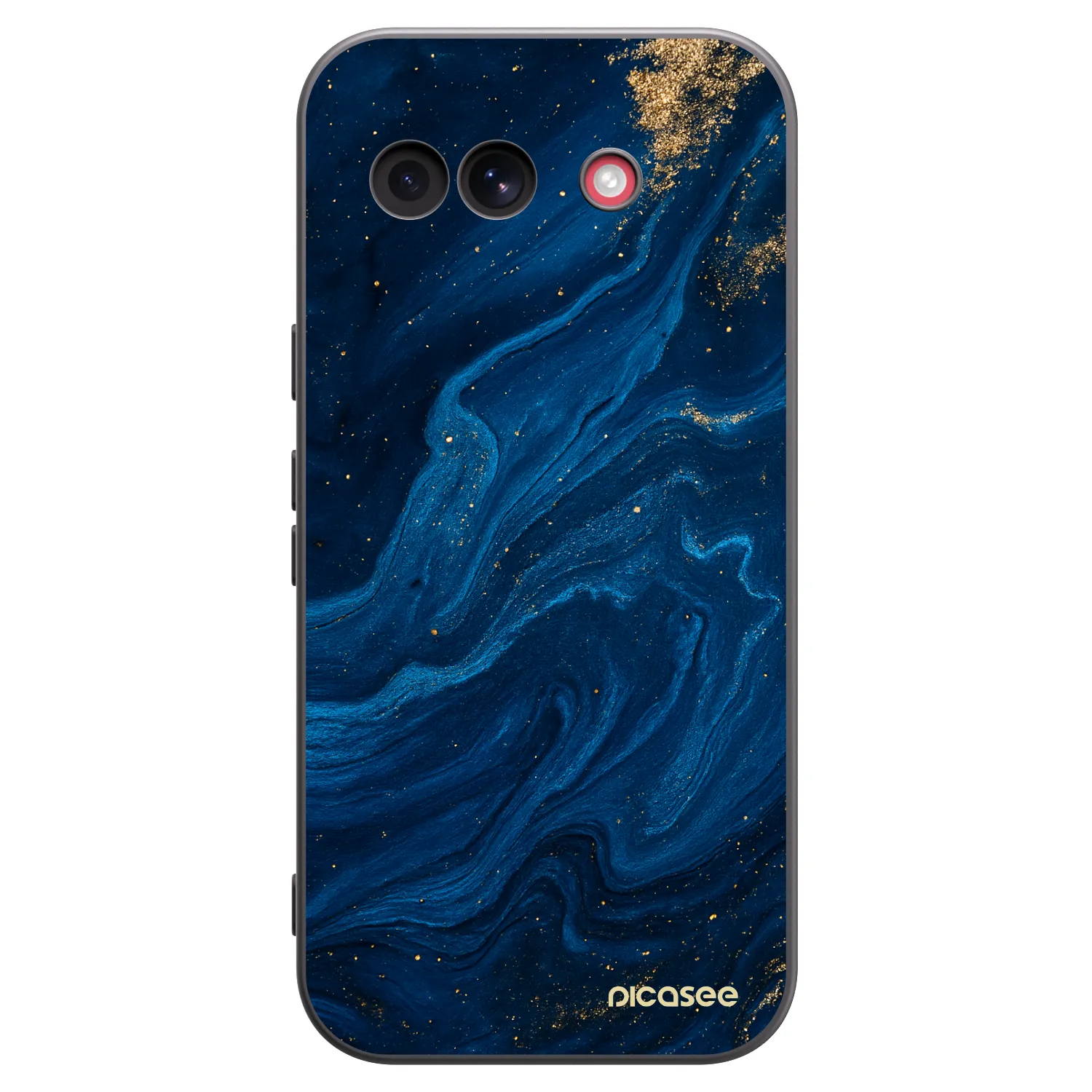 Picasee Google Pixel 10a Hülle - Schwarzes Silikon - Blue
