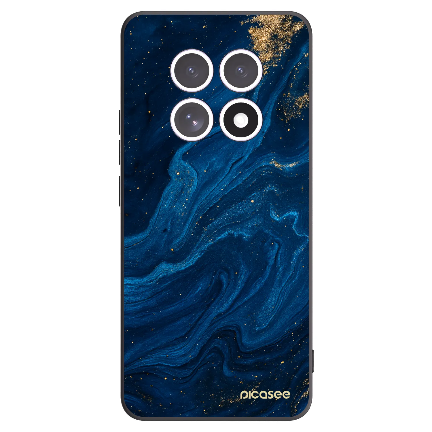 Picasee Xiaomi Redmi Note 15 5G Hülle - Schwarzes Silikon - Blue