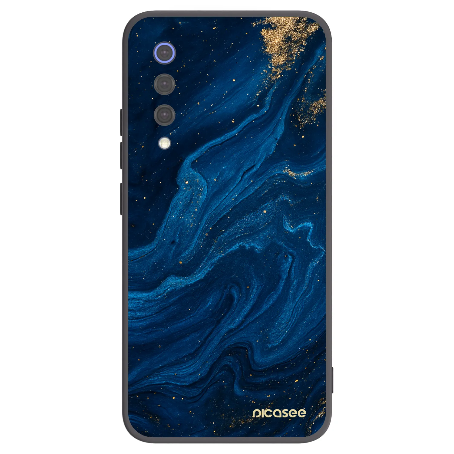 Picasee Xiaomi Mi 9 SE Hülle - Schwarzes Silikon - Blue
