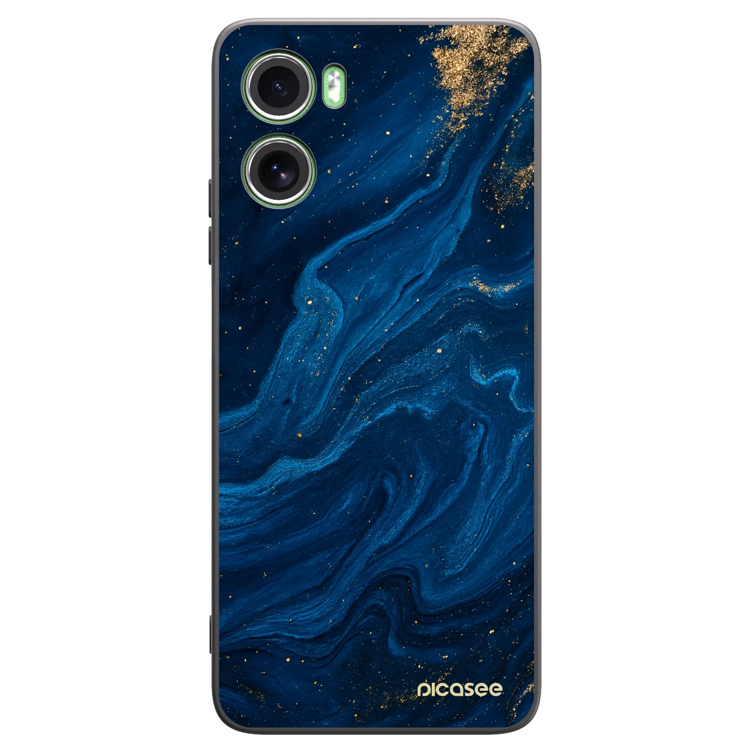 Picasee Motorola Moto G06 Hülle - Schwarzes Silikon - Blue