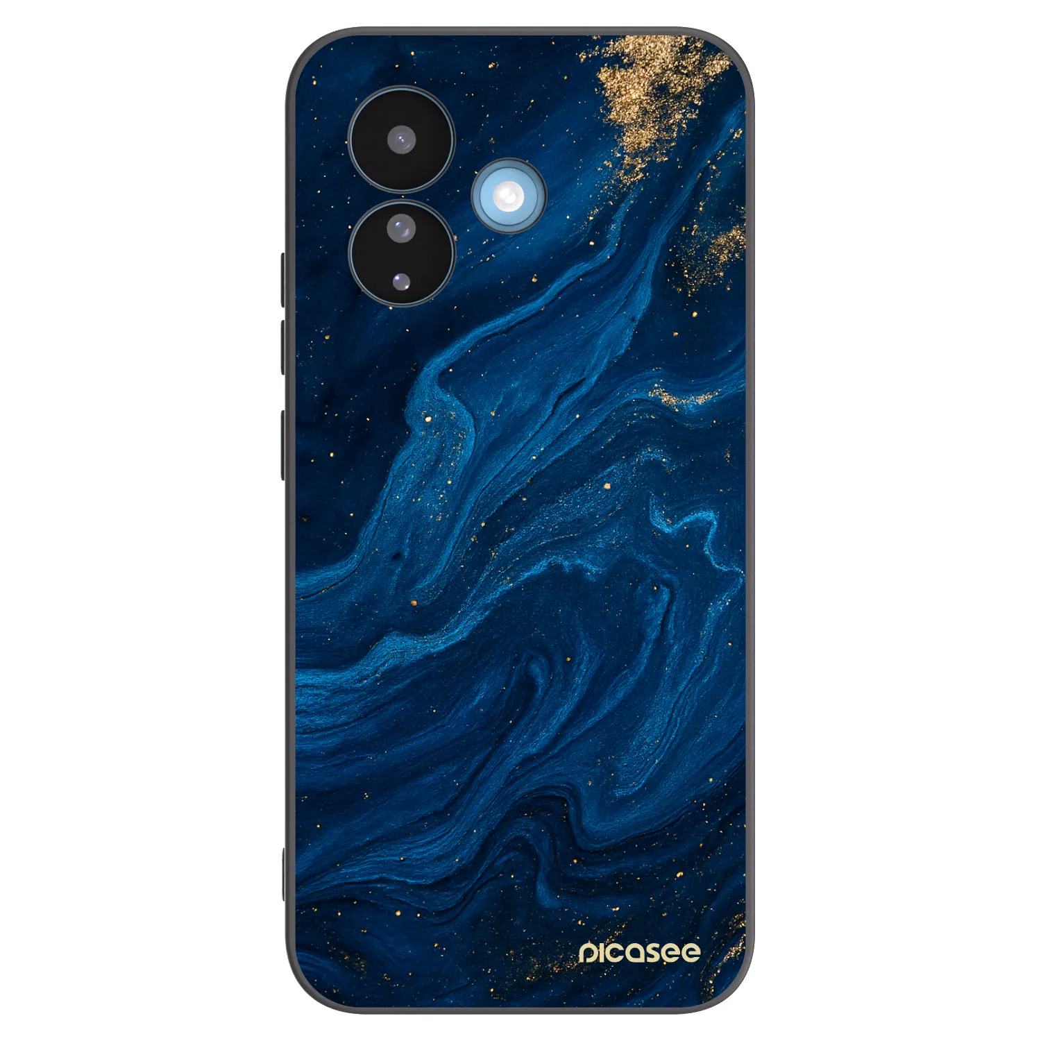 Picasee Xiaomi Redmi Note 17 Pro 5G Hülle - Schwarzes Silikon - Blue