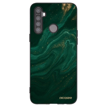 Picasee Realme 6i Hülle - Schwarzes Silikon - Green