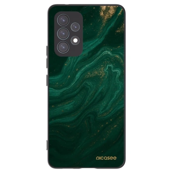 Picasee Samsung Galaxy A53 5G A536 Hülle - Schwarzes Silikon - Green