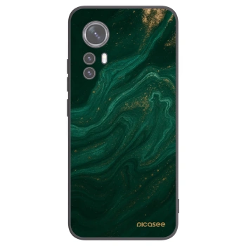 Picasee Xiaomi 12 Hülle - Schwarzes Silikon - Green