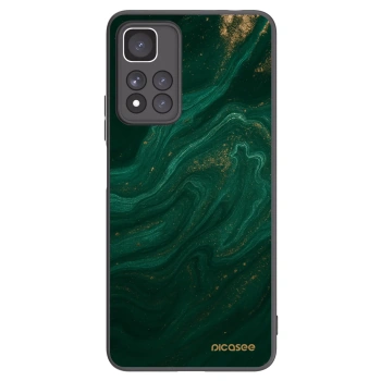 Picasee Xiaomi Redmi Note 11 Pro+ 5G Hülle - Schwarzes Silikon - Green