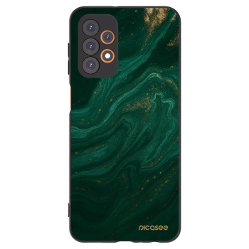 Picasee Samsung Galaxy A23 A235F 4G Hülle - Schwarzes Silikon - Green