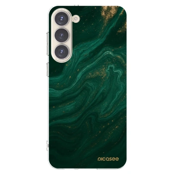Picasee Samsung Galaxy S23+ 5G Hülle - Transparentes Silikon - Green