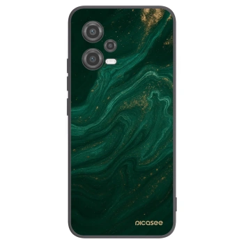 Picasee Xiaomi Poco X5 Hülle - Schwarzes Silikon - Green