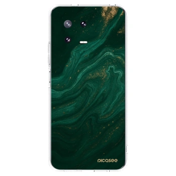 Picasee Xiaomi 13 Pro Hülle - Transparentes Silikon - Green