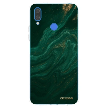 Picasee Huawei Nova 3 Hülle - Transparentes Silikon - Green