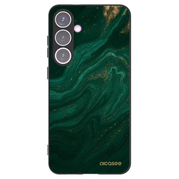 Picasee Samsung Galaxy S24+ S926B 5G Hülle - Schwarzes Silikon - Green
