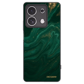 Picasee Xiaomi Redmi Note 13 4G Hülle - Schwarzes Silikon - Green