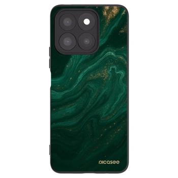 Picasee Honor X8b Hülle - Schwarzes Silikon - Green