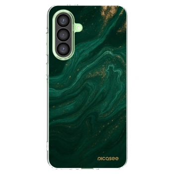 Picasee Samsung Galaxy A26 5G A266B Hülle - Transparentes Silikon - Green