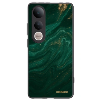 Picasee Vivo V50 Lite 5G Hülle - Schwarzes Silikon - Green