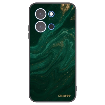 Picasee Xiaomi Redmi 15C 4G Hülle - Schwarzes Silikon - Green