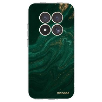Picasee Xiaomi Redmi Note 15 Pro 4G Hülle - Transparentes Silikon - Green