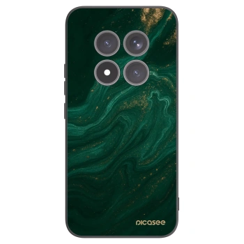 Picasee Xiaomi Redmi Note 15 Pro+ Hülle - Schwarzes Silikon - Green