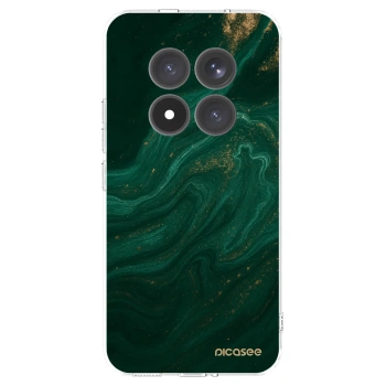 Picasee Xiaomi Redmi Note 15 Pro+ Hülle - Transparentes Silikon - Green