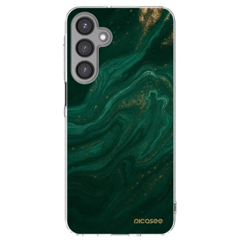 Picasee Samsung Galaxy A16 4G Hülle - Transparentes Silikon - Green
