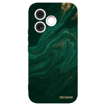 Picasee Honor 600 Lite Hülle - Schwarzes Silikon - Green