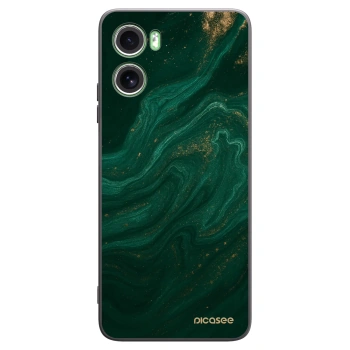 Picasee Motorola Moto G06 Hülle - Schwarzes Silikon - Green