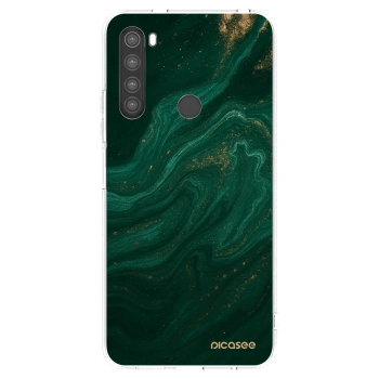 Picasee Xiaomi Redmi Note 8 Hülle - Transparentes Silikon - Green