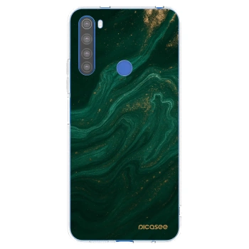 Picasee Xiaomi Redmi Note 8T Hülle - Transparentes Silikon - Green