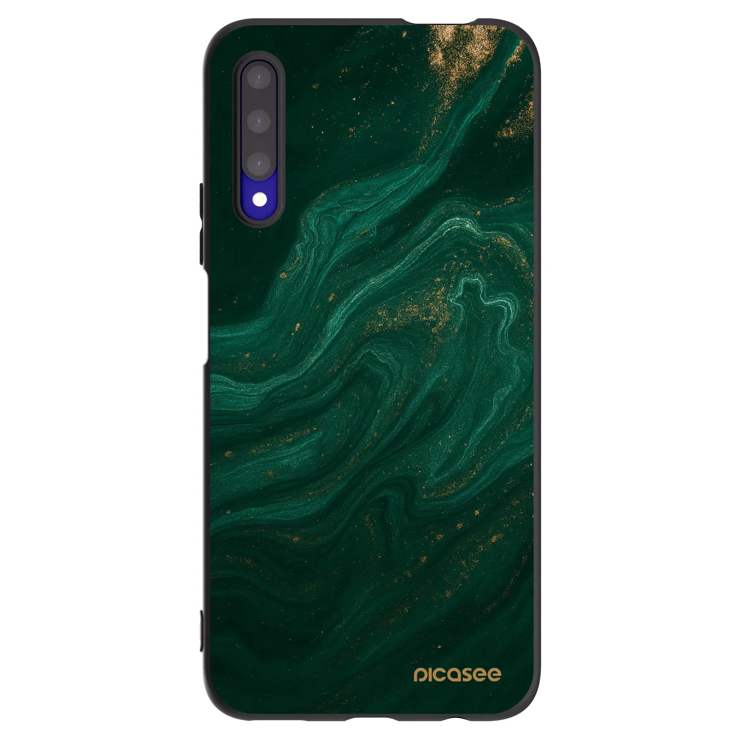 Picasee Honor 9X Pro Hülle - Schwarzes Silikon - Green