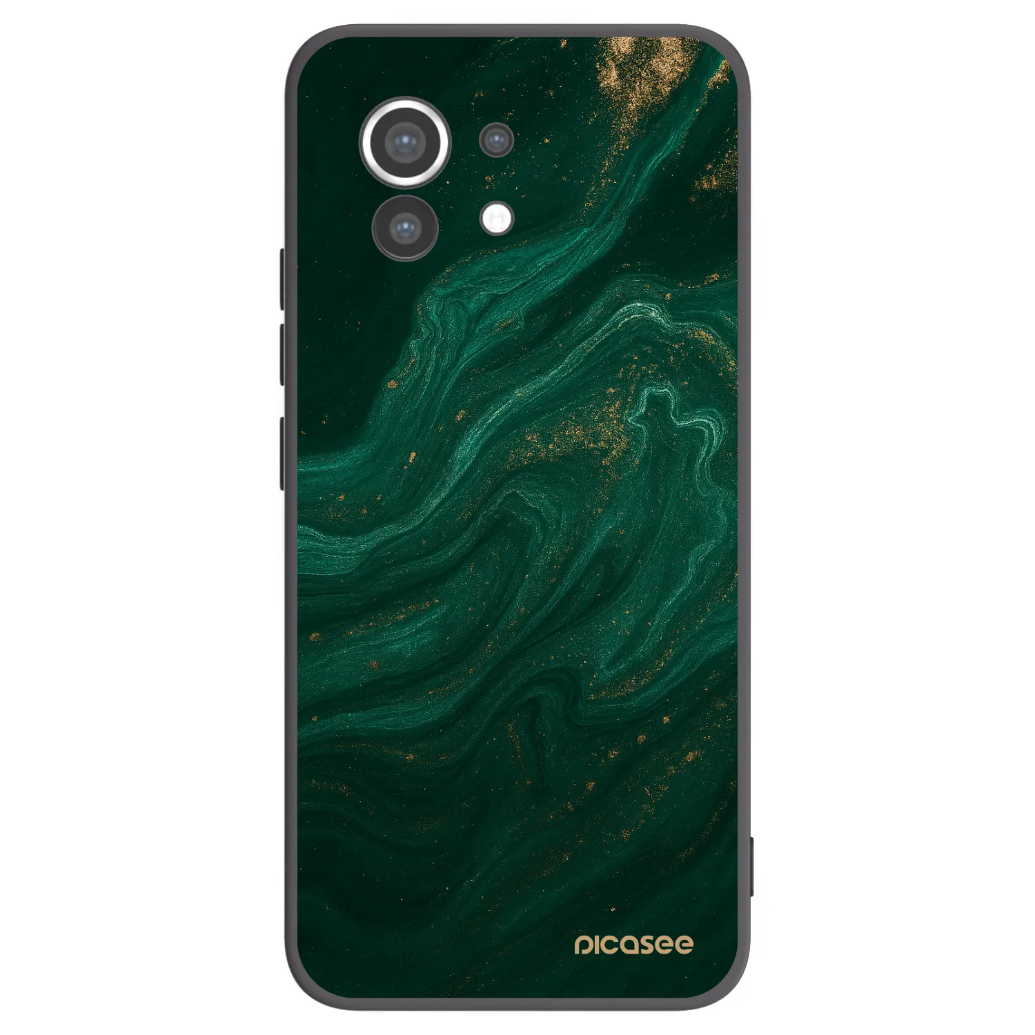 Picasee Xiaomi Mi 11 Hülle - Schwarzes Silikon - Green