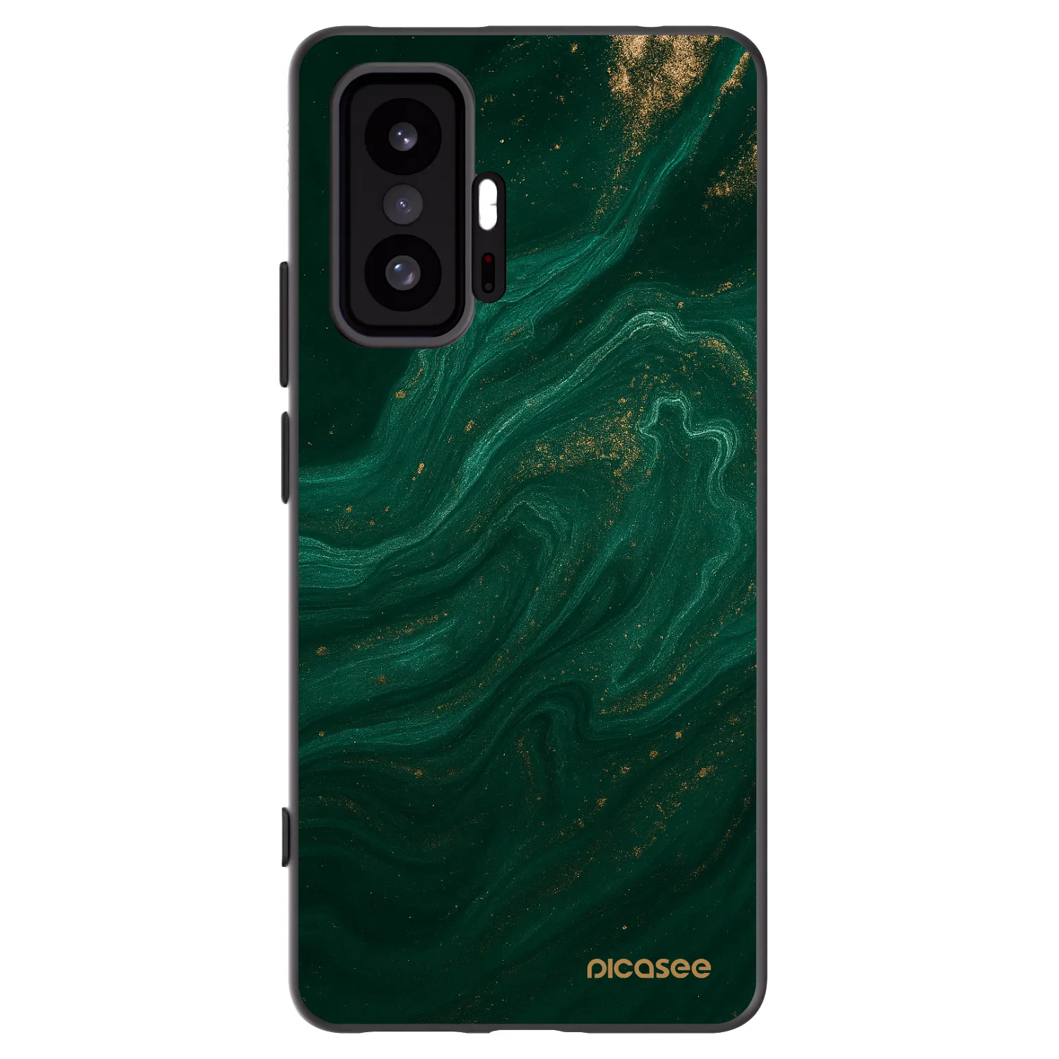 Picasee Xiaomi 11T Hülle - Schwarzes Silikon - Green