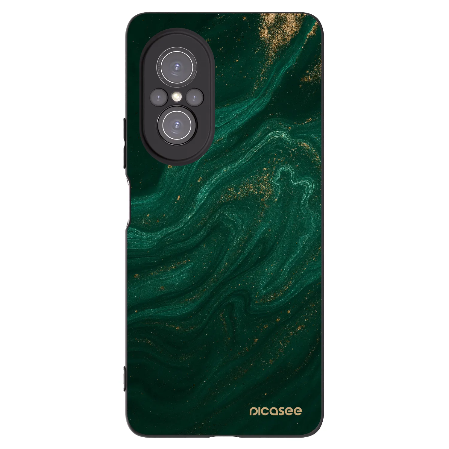 Picasee Huawei Nova 9 SE Hülle - Schwarzes Silikon - Green