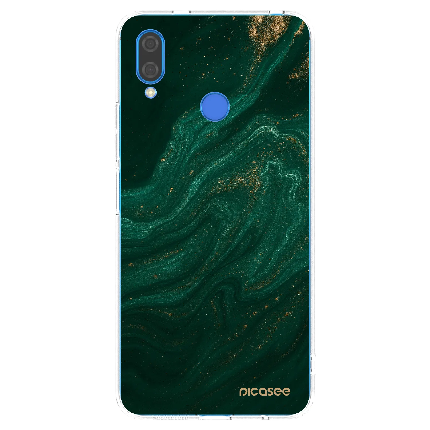 Picasee Huawei Nova 3 Hülle - Transparentes Silikon - Green