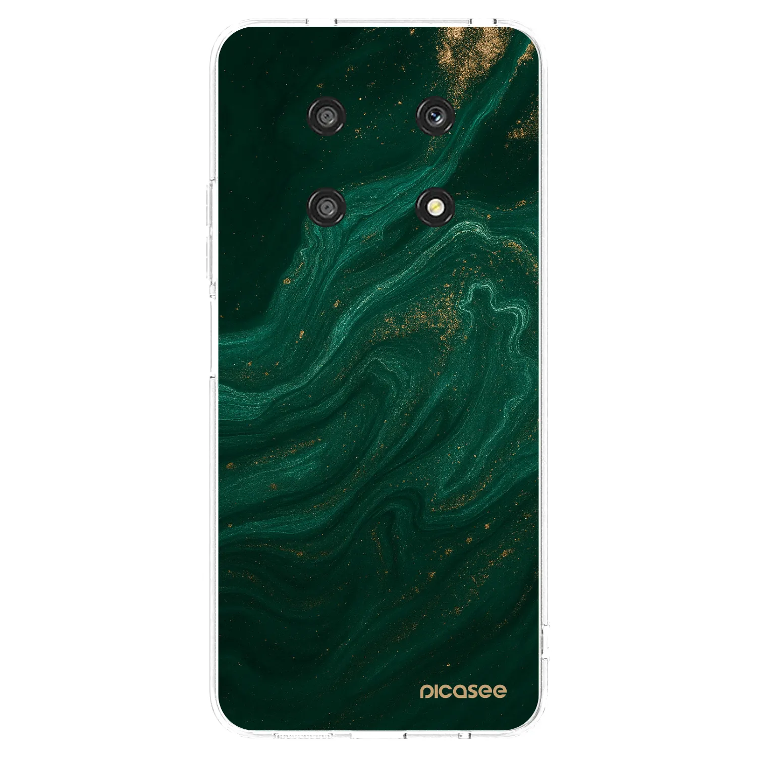 Picasee Honor Magic4 Lite 5G Hülle - Transparentes Silikon - Green
