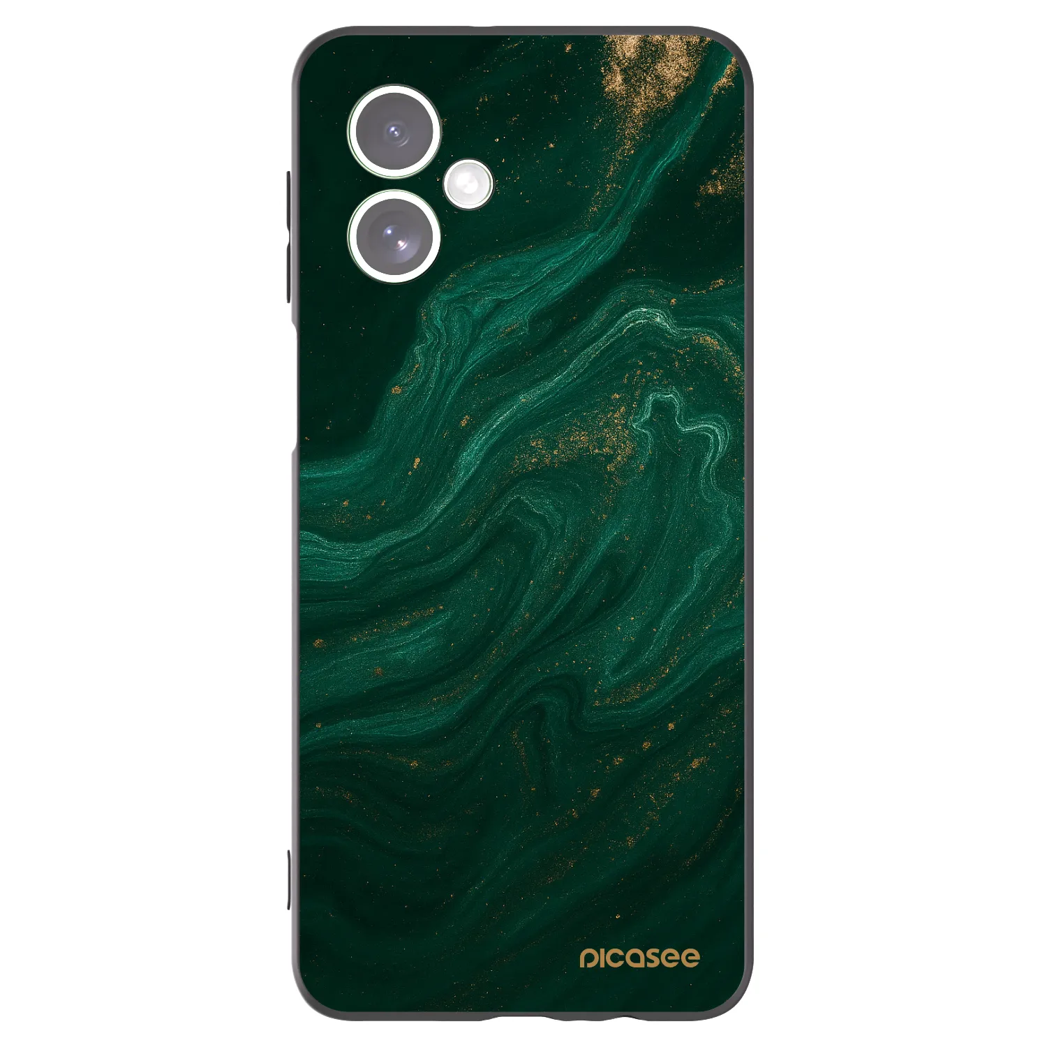Picasee Motorola Moto G54 5G Hülle - Schwarzes Silikon - Green