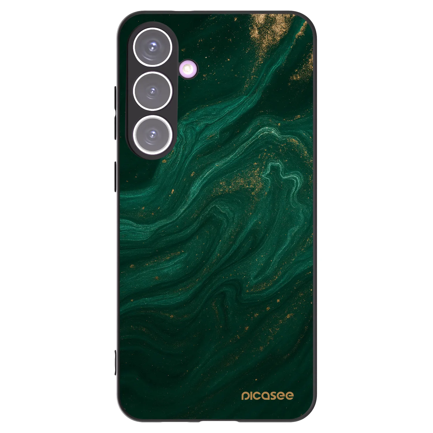 Picasee Samsung Galaxy S24+ S926B 5G Hülle - Schwarzes Silikon - Green