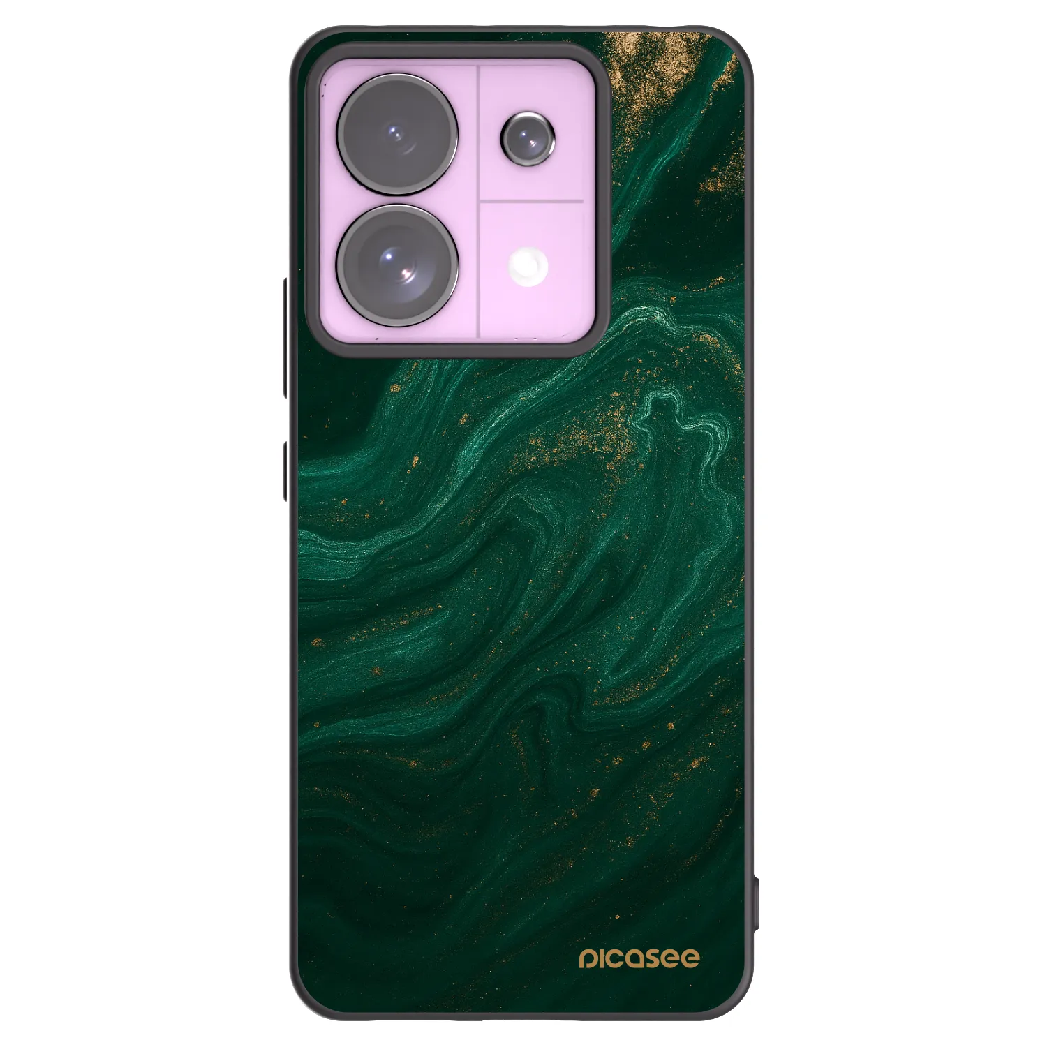 Picasee Xiaomi Redmi Note 13 Pro 5G Hülle - Schwarzes Silikon - Green