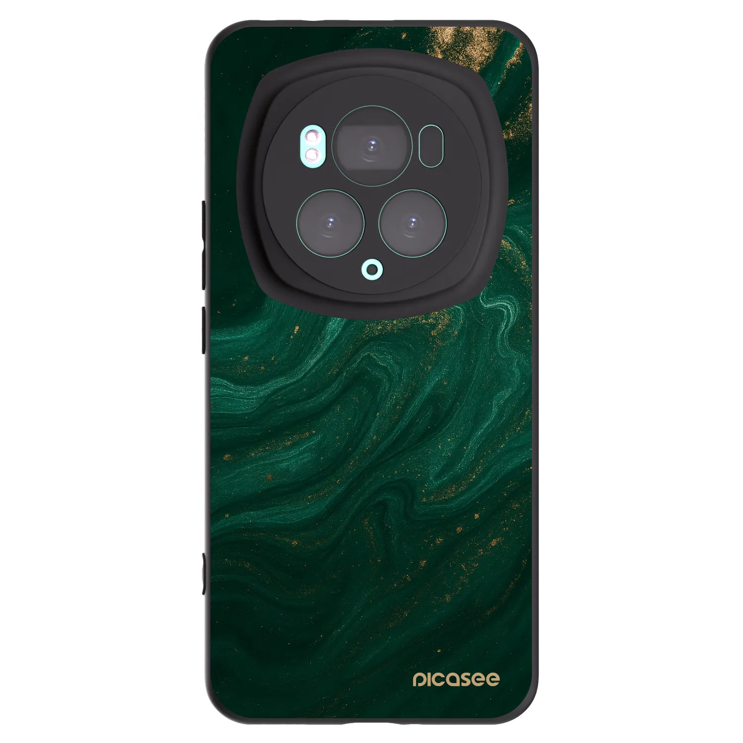Picasee Honor Magic6 Pro Hülle - Schwarzes Silikon - Green