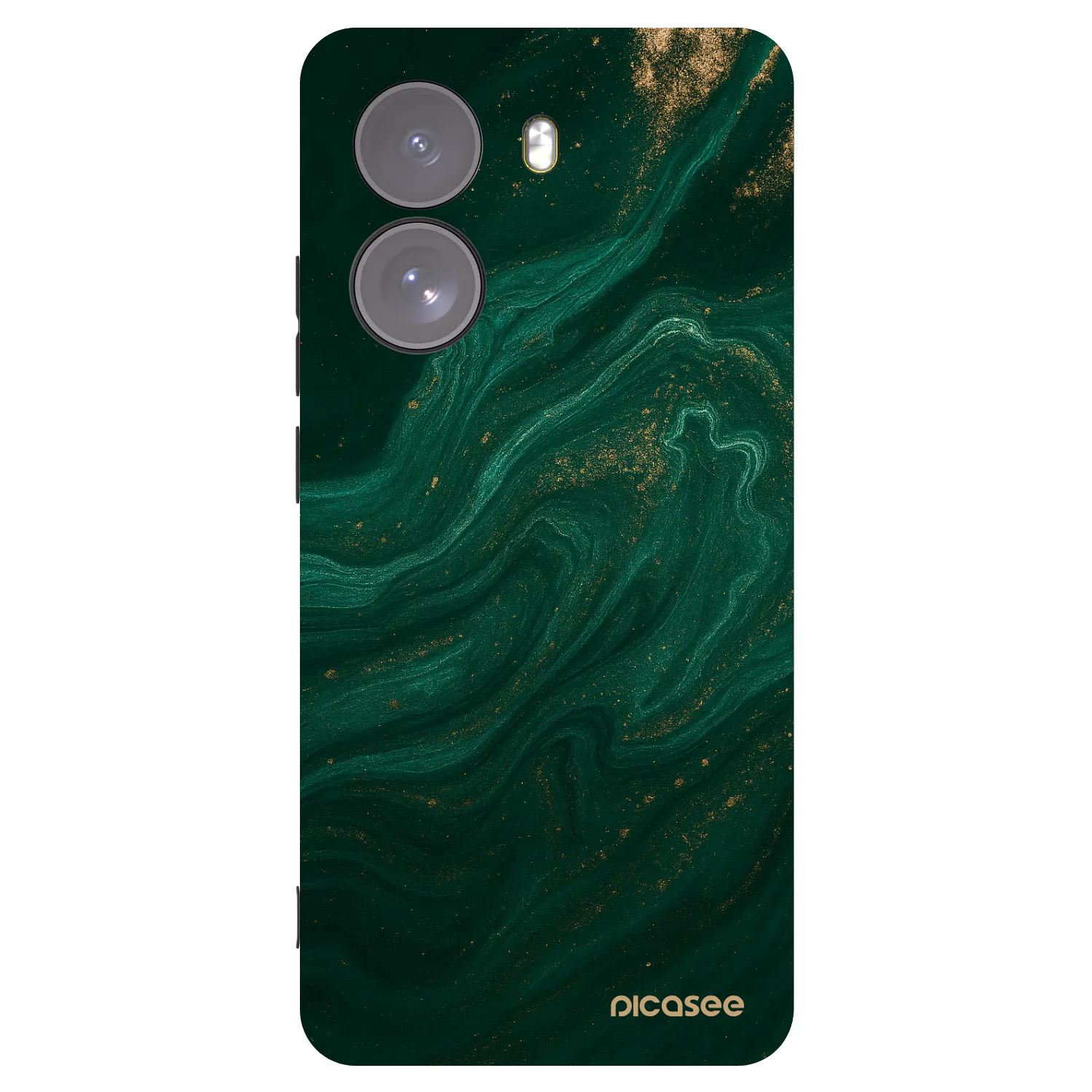 Picasee Xiaomi Poco X7 Hülle - Schwarzes Silikon - Green