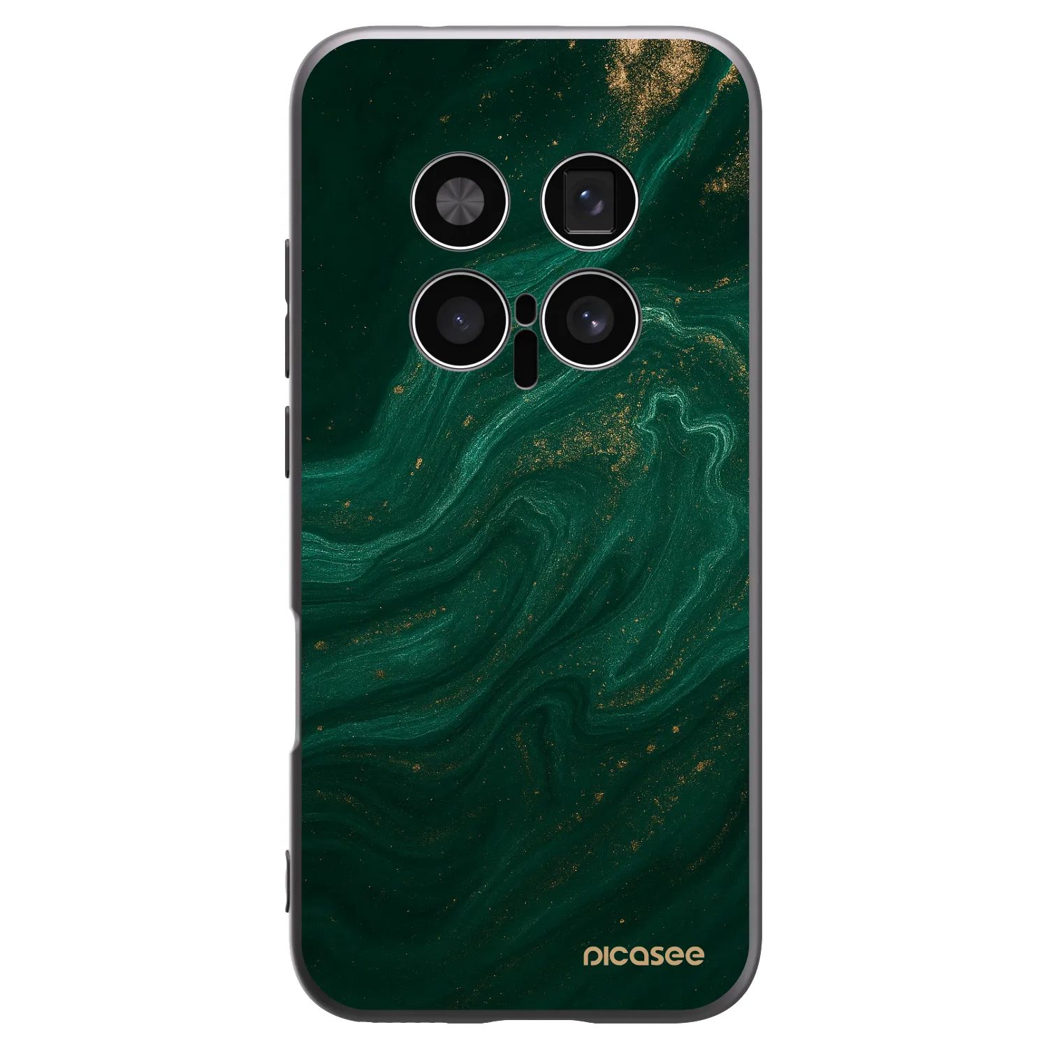 Picasee Honor Magic8 Pro 5G Hülle - Schwarzes Silikon - Green