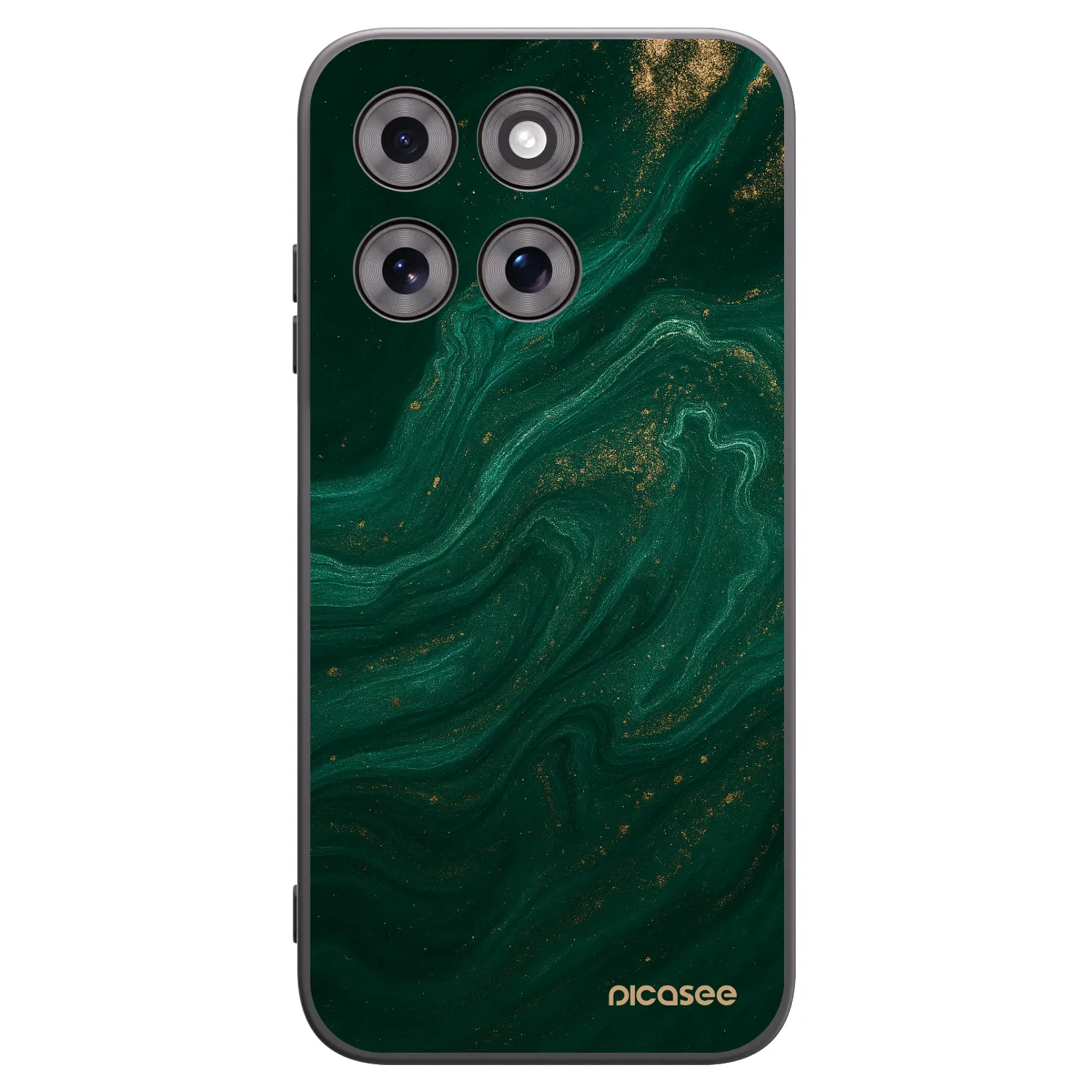 Picasee Motorola Moto G77 Hülle - Schwarzes Silikon - Green