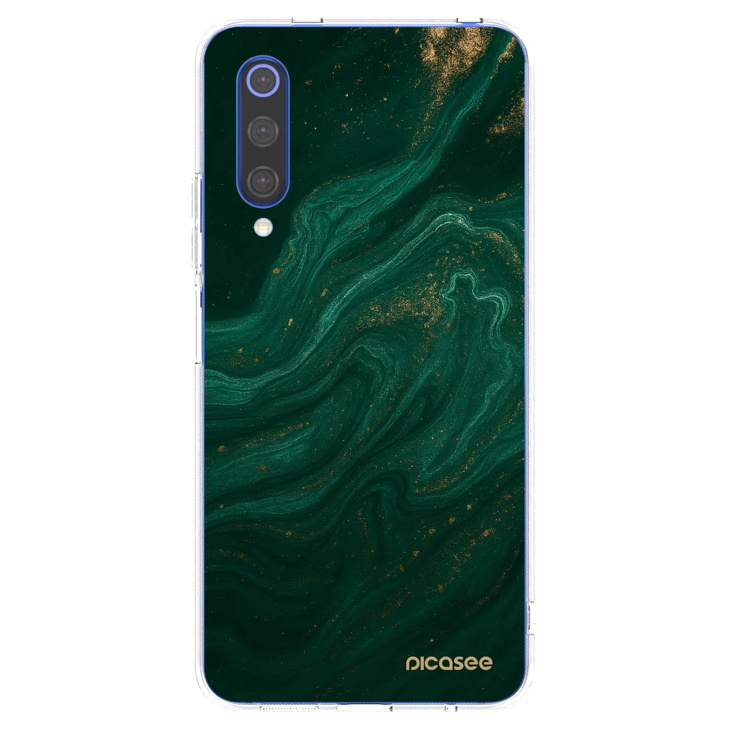 Picasee Xiaomi Mi 9 SE Hülle - Transparentes Silikon - Green