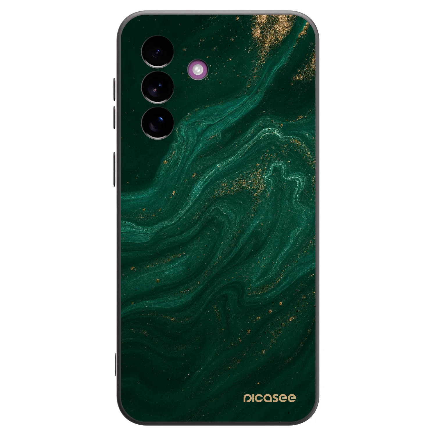 Picasee Samsung Galaxy A37 Hülle - Schwarzes Silikon - Green