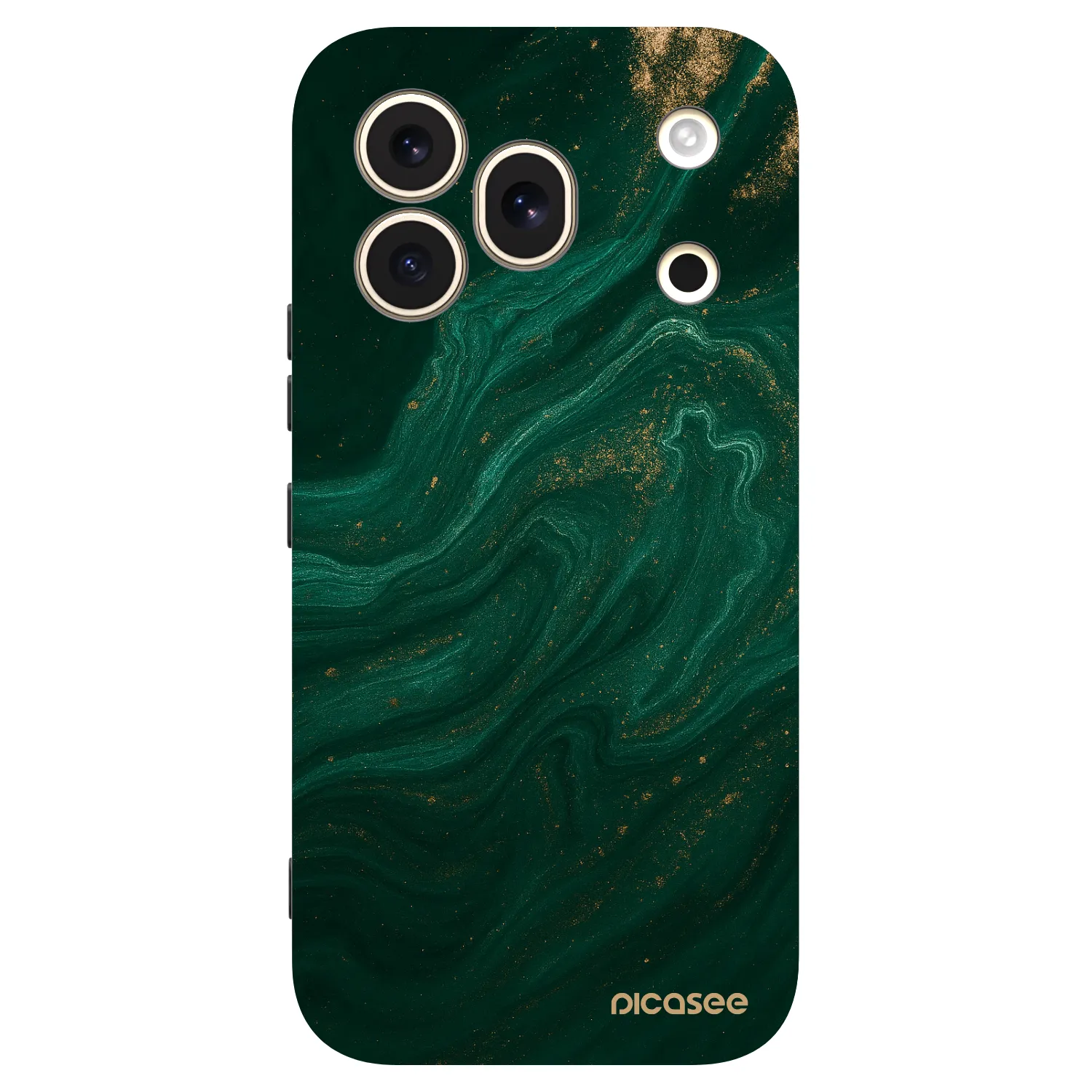 Picasee Honor 600 Pro Hülle - Schwarzes Silikon - Green