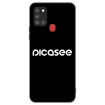 Hülle für Samsung Galaxy A21s - Picasee - new logo - white